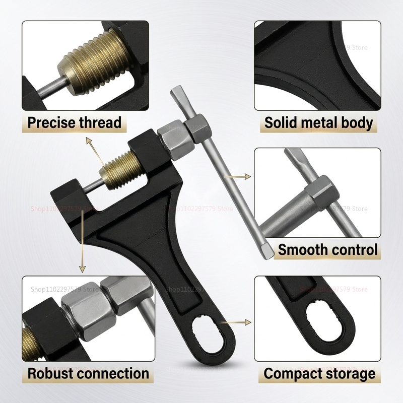 Workshop Electric Tools - Universele motorfietskettingbreker, schakelverwijderaar, scheidings- en klinknageltang