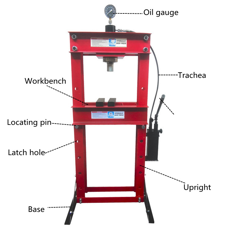 Workshop Tools Price - Automobiel hydraulische fabrieksprijs, 20-tons hydraulische werkplaats