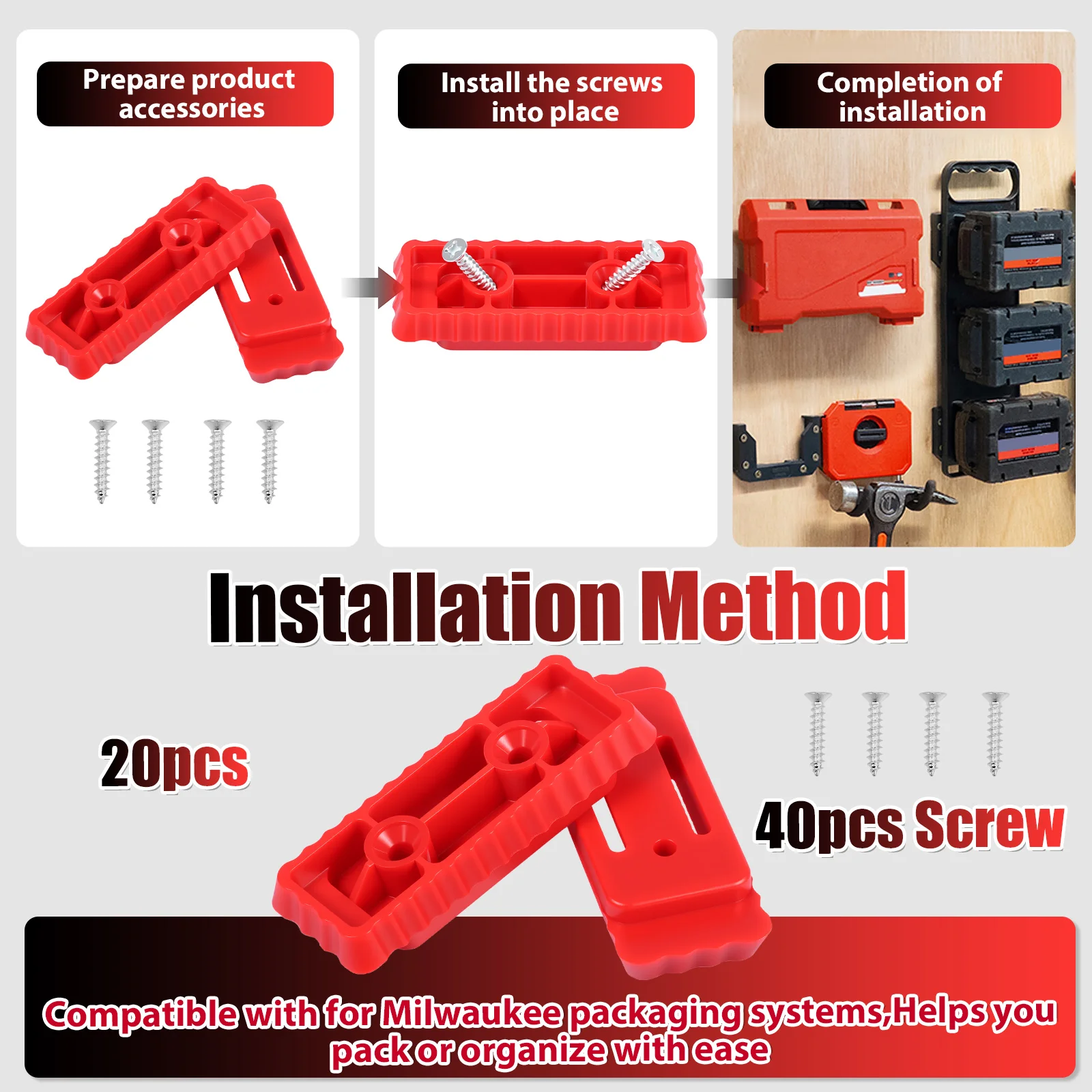 20 stuks montagevoetjes voor M - Workshop Electric Tools recensie en prijs