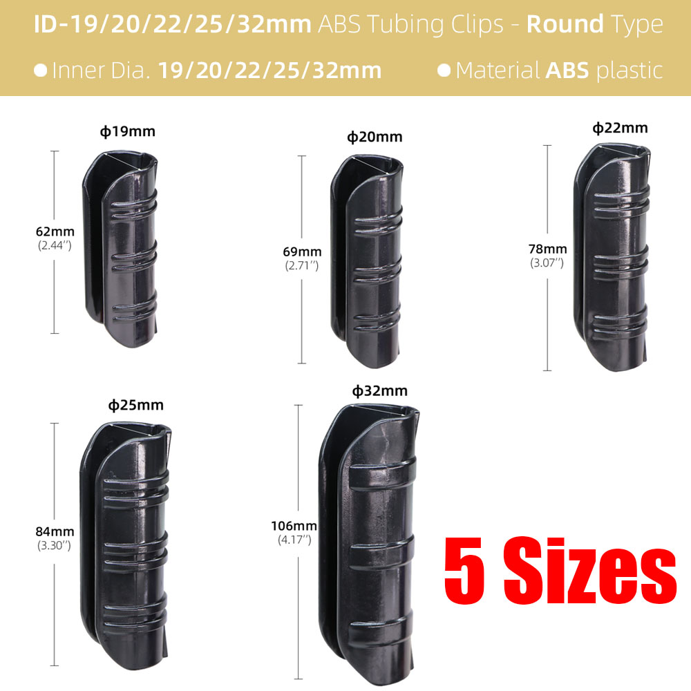 20-50PCS 19/20/22/25/28MM Tuin - Pipe Clamp Bar recensie en prijs