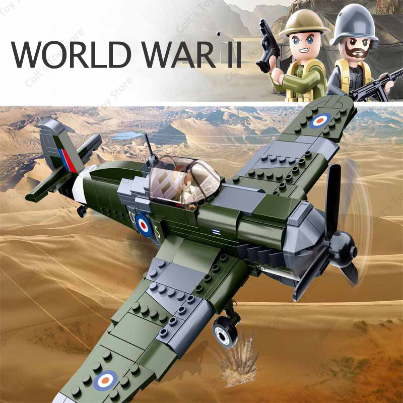 Sluban Militaire WW2 Vliegtuig - Hand Plane Block recensie en prijs