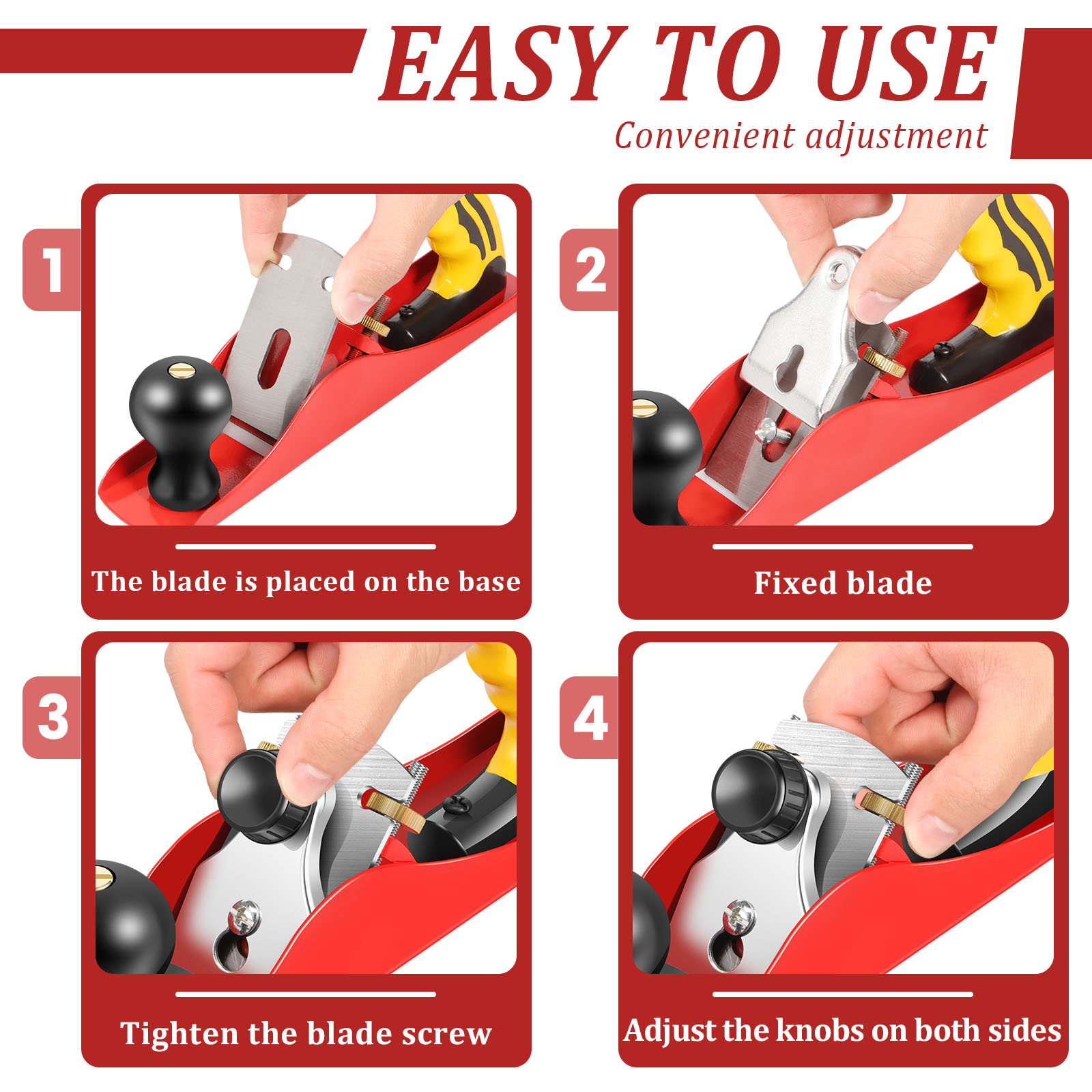 Houten handschaafset Handgeree - Hand Plane Block recensie en prijs