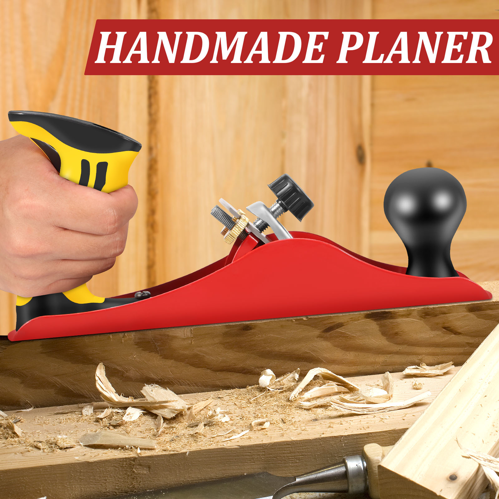 Houten handschaafset Handgeree - Hand Plane Block recensie en prijs