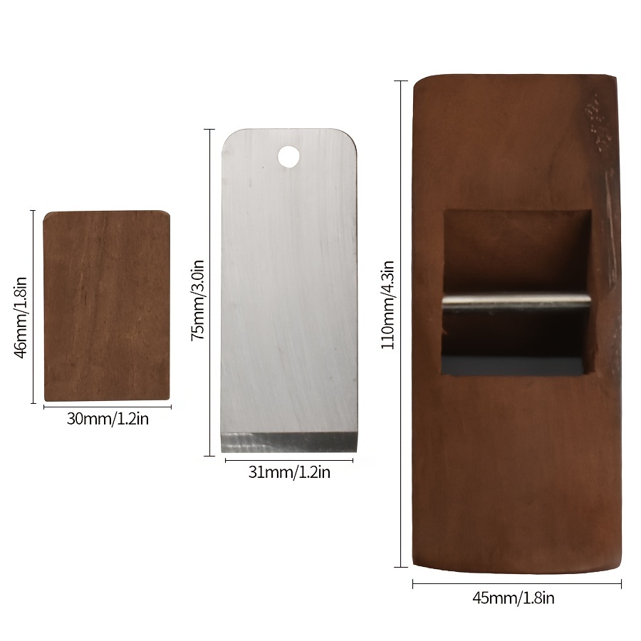 Mini en handige houten blokhou - Hand Plane Block recensie en prijs