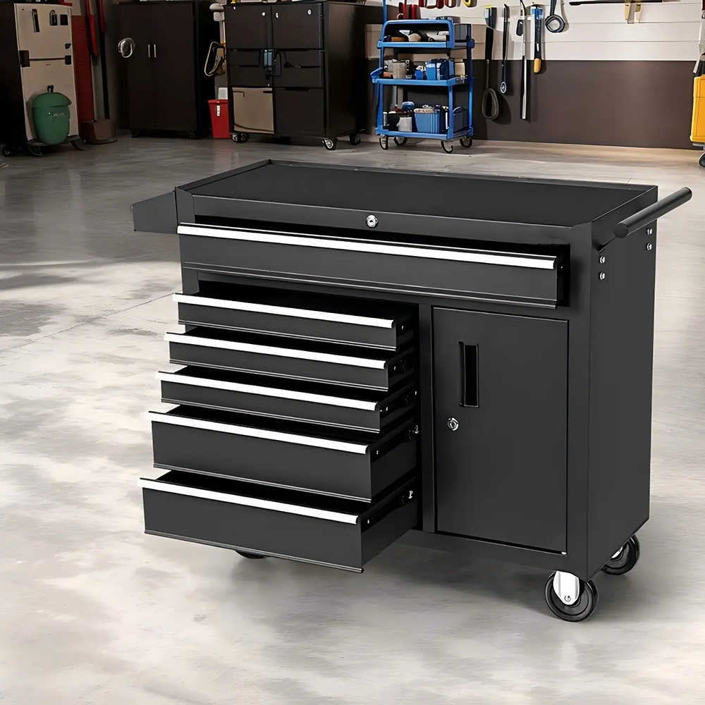 Gereedschapsopbergkast met 6 l - Workshop Tools Logo recensie en prijs