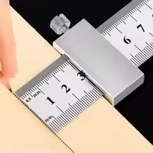 39 mm precisieliniaal aluminiu - Design Tools Workshop recensie en prijs