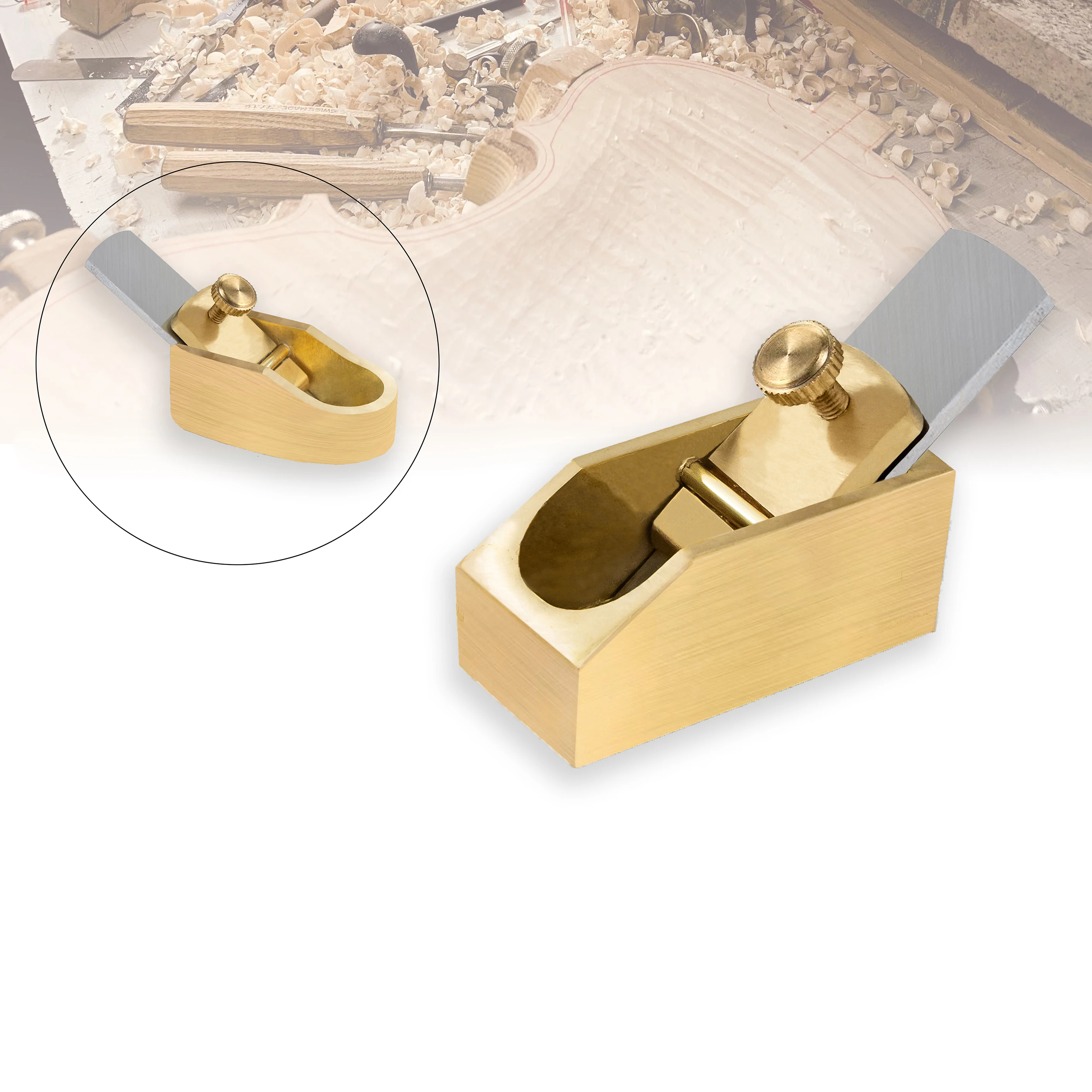 Grootte/Vorm Optioneel Koper M - Hand Plane Block recensie en prijs