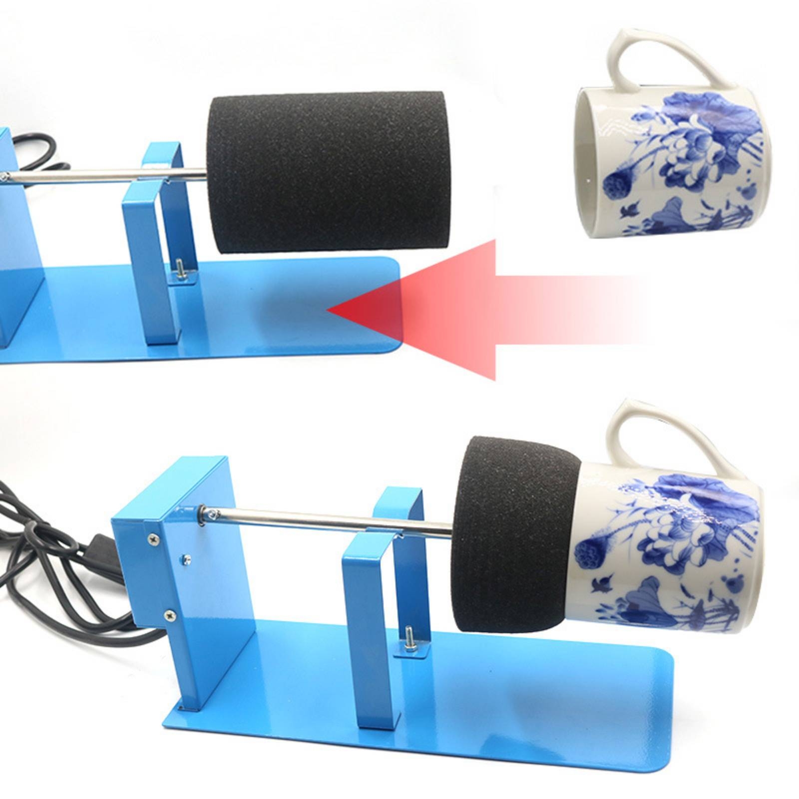 Cup Turner met schuimroller El - Workshop Electric Tools recensie en prijs