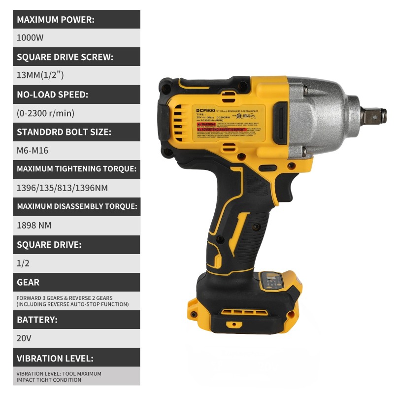 Hoge Koppel Accu-slagmoersleut - Workshop Electric Tools recensie en prijs